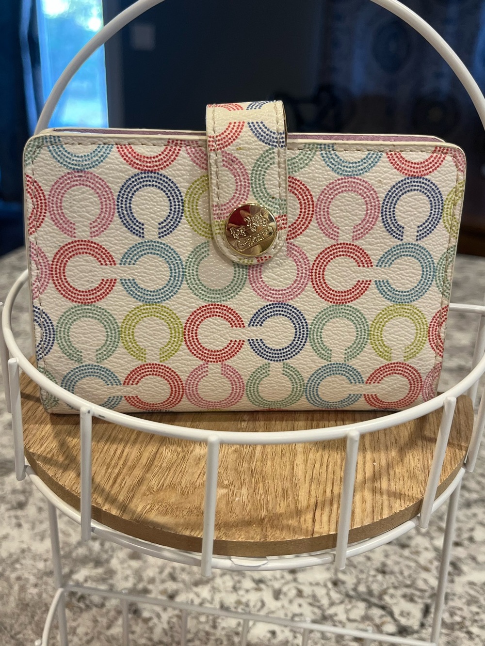 Coach Y2K Signature C Compact Wallet